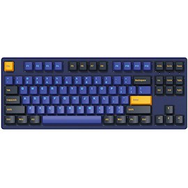 კლავიატურა Akko 3087 Horizon, Cherry MX Blue, Wired, USB-C, Gaming Keyboard, Blue
